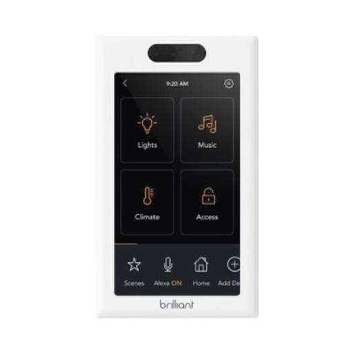 [BRILLIANT_BHA120USWH1C] BRILLIANT Control de iluminación touch desde su pantalla en pared