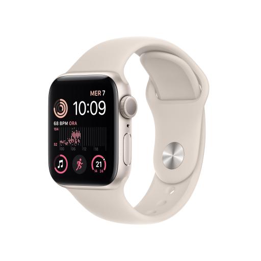 [APPLE_MNJP3LZ/A] Apple Watch SE OLED 40 mm Digital 324 x 394 Pixeles Pantalla táctil Beige Wifi GPS (satélite)
