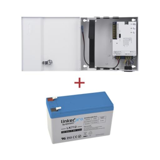 [EPCOM_PL12DC5ABK/K] Epcom Kit / Fuente PL12DC5ABK + Batería incluída PL712