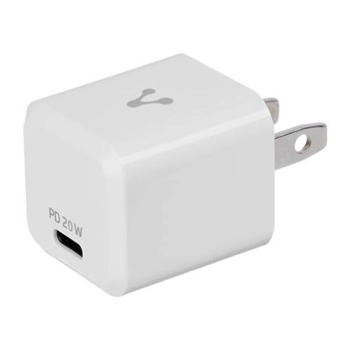[VORAGO_AU-250-V2] Vorago CARGADOR PARA PARED QUICK CHARGE 3.0A PD 20W TIPO C BLANCO AU-250-V2