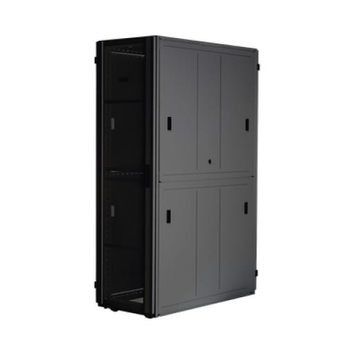 [PANDUIT_XGL84212B] Panduit Gabinete FlexFusion™ XGL (Light) para Centros de Datos, 42 UR, 800 mm de Ancho, 1070 mm de Profundidad, Fabricado en Acero, Color Negro