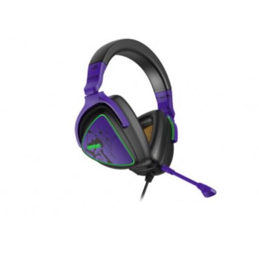[ASUS_ROG DELTA S EVA] Audífonos gamer ASUS Delta S Eva 7.1 USB 1.5 Metros Azul