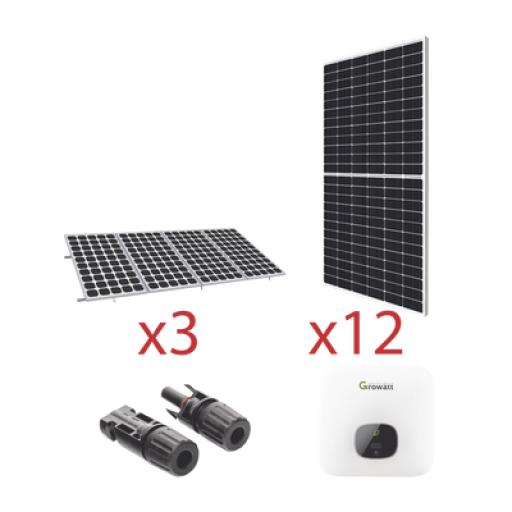[GROWATT_KITGT6K550V2] GROWATT Kit para Interconexión a la Red Eléctrica de CFE de 6 kW con Salida de 220 Vca.
