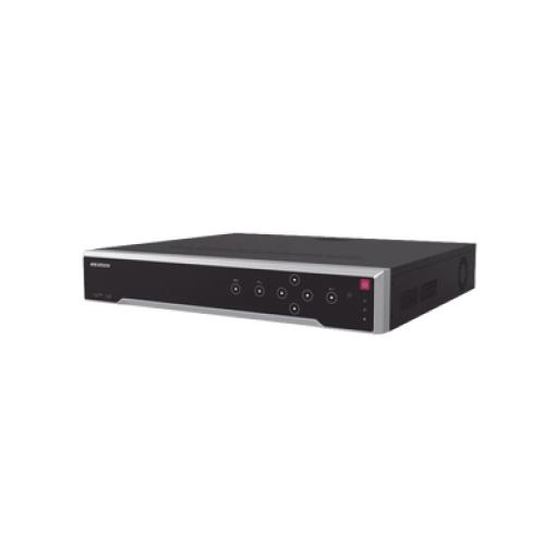 [HIKVISIONDIGITALTECHNOLOGY_DS-7732NI-M4/24P] Hikvision Digital Technology [Doble Poder de Decodificación] NVR 32 Megapixel (8K) / 32 Canales IP / 24 Puertos PoE+ / AcuSense / ANPR / Conteo de Personas / Heat Map / 4 Bahías de Disco Duro  / HDMI en 8K / Soporta POS / Alarmas I/O