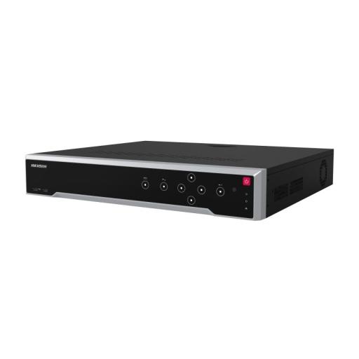 [HIKVISIONDIGITALTECHNOLOGY_DS-7732NI-M4/24P] Hikvision Digital Technology [Doble Poder de Decodificación] NVR 32 Megapixel (8K) / 32 Canales IP / 24 Puertos PoE+ / AcuSense / ANPR / Conteo de Personas / Heat Map / 4 Bahías de Disco Duro  / HDMI en 8K / Soporta POS / Alarmas I/O