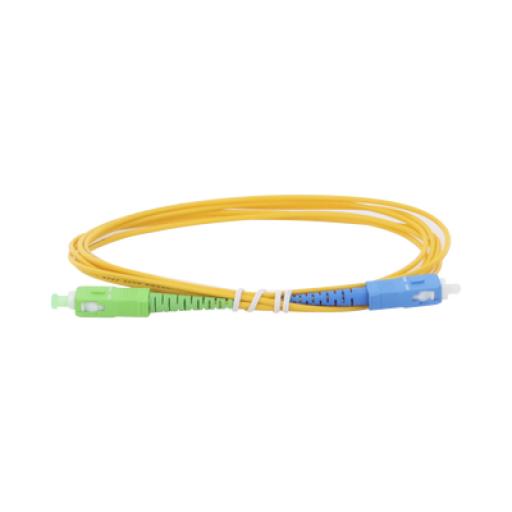 [LINKEDPROBYEPCOM_LPSM2SCASCUS2] LINKEDPRO BY EPCOM Jumper de Fibra Óptica Monomodo SC/APC-SC/UPC Simplex de 2 metros, 2mm