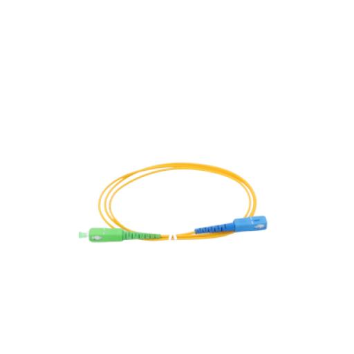 [LINKEDPROBYEPCOM_LPSM2SCASCUS1] LINKEDPRO BY EPCOM Jumper de Fibra Óptica Monomodo SC/APC-SC/UPC Simplex de 1 metro, 2mm