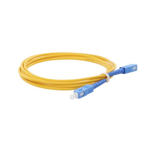 [LINKEDPROBYEPCOM_LPSM3SCUSCUS2] LINKEDPRO BY EPCOM Jumper de Fibra Óptica Monomodo SC/UPC-SC/UPC Simplex de 2 metros,  3mm