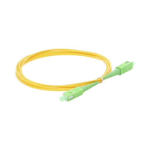 [LINKEDPROBYEPCOM_LPSM2SCASCAS2] LINKEDPRO BY EPCOM Jumper de Fibra Óptica Monomodo SC/APC-SC/APC Simplex de 2 metros, 2mm
