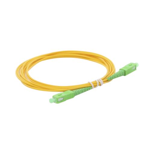 [LINKEDPROBYEPCOM_LPSM2SCASCAS3] LINKEDPRO BY EPCOM Jumper de Fibra Óptica Monomodo SC/APC-SC/APC Simplex de 3 metros, 2mm