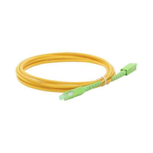 [LINKEDPROBYEPCOM_LPSM3SCASCAS3] LINKEDPRO BY EPCOM Jumper de Fibra Óptica Monomodo SC/APC-SC/APC Simplex de 3 metros, 3mm