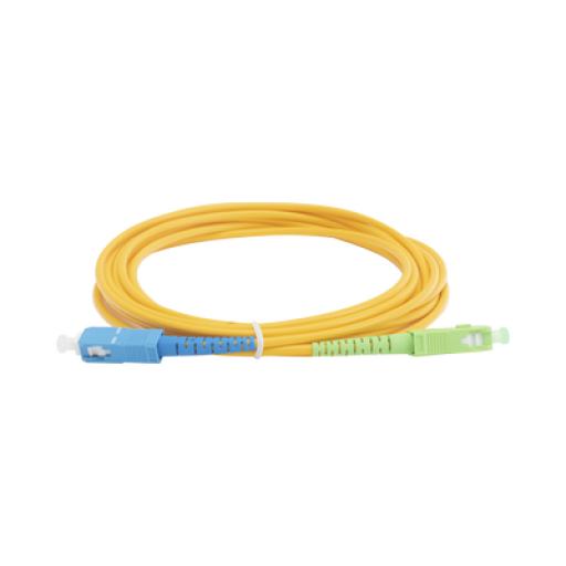 [LINKEDPROBYEPCOM_LPSM3SCASCUS3] LINKEDPRO BY EPCOM Jumper de Fibra Óptica Monomodo SC/APC-SC/UPC Simplex de 3 metro, 3mm