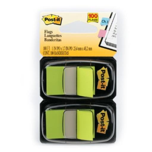 [3M_70071206018] 3M Banderitas 3M 680-YW2 amarillo estuche doble con 50 c/u. Caja c/6 estuches