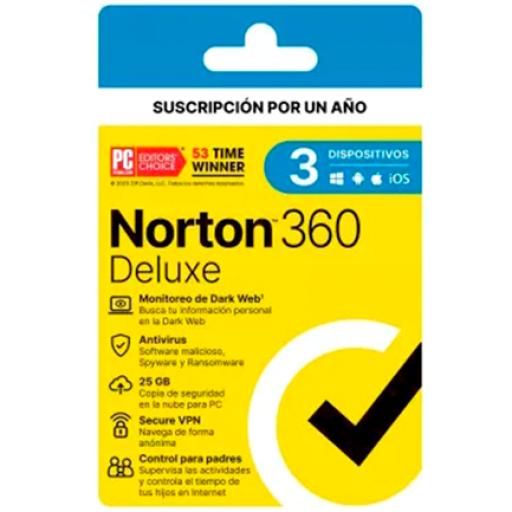 [NORTONLIFELOCK_SOFNRT1690] NortonLifeLock LICENCIA NORTON 360 DELUXE 3D 1A 21443383