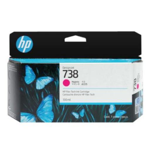 [HP_498N6A] HP Tinta HP DesignJet 738 130ml Color Magenta