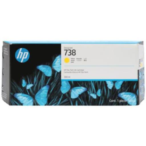 [HP_676M8A] HP Tinta HP DesignJet 738 300ml Color Amarillo