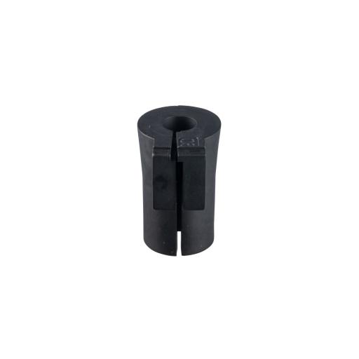 [PANDUIT_CEG-06X1] Panduit Pasacable Grommet de Entrada de Cable Terminado, Sencillo y Pequeño, 0.24"-0.28", Color Negro. Paquete de 12 Piezas