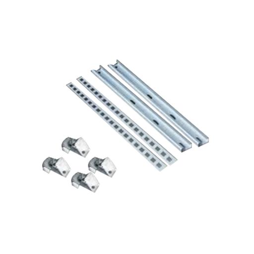 [PRECISION_PST-WA-100] Precision Juego de 2 Herrajes Metálicos para Fijación de Gabinetes Línea PST de 80 cm de ancho. Aplicable en Poste Cuadrado o Circular.