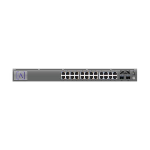 [ALTALABS_S24-POE] ALTA Labs Switch Gigabit PoE+ Administrable / 24 puertos 10/100/1000 Mbps (16 de ellos POE+) + 2 Puertos SFP Uplink / Hasta 240W / Alta LabsCloud.