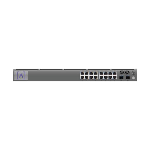 [ALTALABS_S16-POE] ALTA Labs Switch Gigabit PoE+ Administrable / 16 puertos 10/100/1000 Mbps + 2 Puertos SFP Uplink / Hasta 120W / Alta LabsCloud.