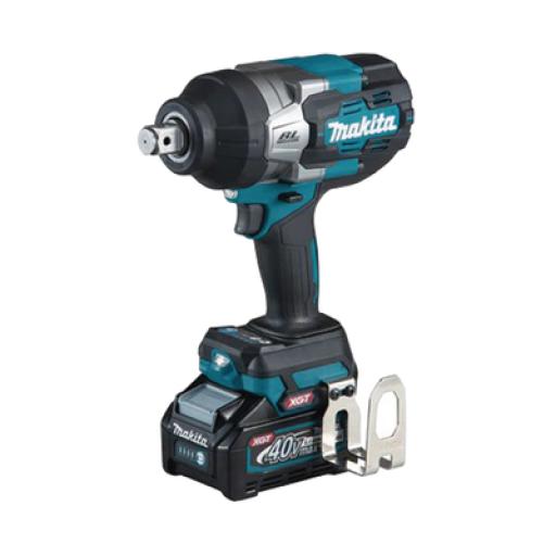 [MAKITA_TW-008-GM201] Makita Llave de Impacto BL con Cuadro de 1/2", 4 Velocidades eléctricas, Incluye 2 baterías Li-ION de 40 V, cargador rápido y maletín Makpac.
