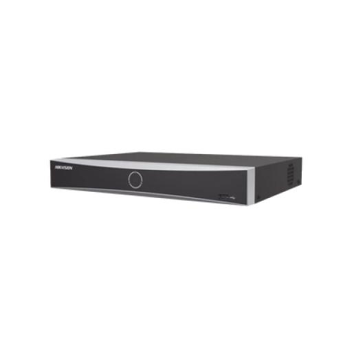 [HIKVISIONDIGITALTECHNOLOGY_DS-7608NXI-K1/8P(B)] Hikvision Digital Technology NVR 12 Megapíxel (4K) / 8 canales IP / 8 Puertos PoE+ / Reconocimiento Facial / AcuSense (Evita Falsas Alarmas) / 1 Bahías de Disco Duro / HDMI en 4K / 300 Metros PoE Modo Extendido