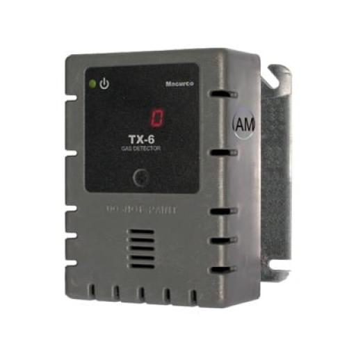 [MACURCO-AERIONICS_TX-6-AM] MACURCO - AERIONICS Detector, Controlador y Transductor de Amoníaco (NH3) para Panel de Detección de Incendio