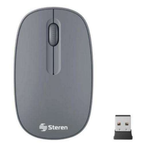 [STEREN_COM-5714GR] Steren MOUSE STEREN INALAMBRICO 1 200 DPI gris