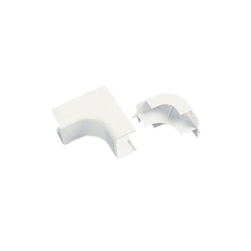 [PANDUIT_ICFX10WH-X] Panduit Esquinero interior, para uso con canaleta LDPH10 y LD2P10, material ABS, Color Blanco