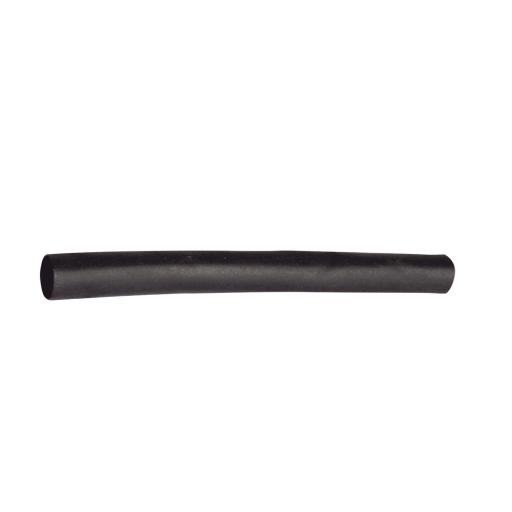 [SYSCOMPARTS_5174-114-BK] SYSCOM PARTS Tubo Termoencogible (Termofit) Negro de 1.2 m, 1/4" de Diámetro, Reduce de 2:1, Poliolefina.