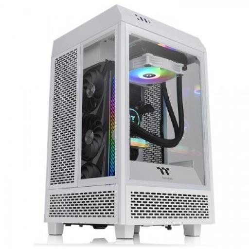 [THERMALTAKE_CA-1R3-00S6WN-00] Thermaltake Gabinete  THERMALTAKE The Tower 100 Snow Mini Chassis