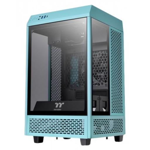 [THERMALTAKE_CA-1R3-00SBWN-00] Thermaltake Gabinete  THERMALTAKE The Tower 100 Turquoise Mini Chassi