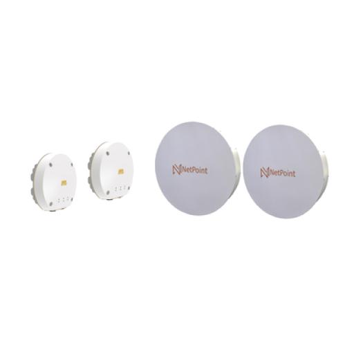 [MIMOSANETWORKS_B11NPKIT] Mimosa Networks Kit de 2 radios B11 con 2 antenas NP11, En frecuencia de 11 GHz,  incluye inyector POE, cable de alimentación  distancia de hasta el momento 80 km, sin interferencia e inmune al ruido.