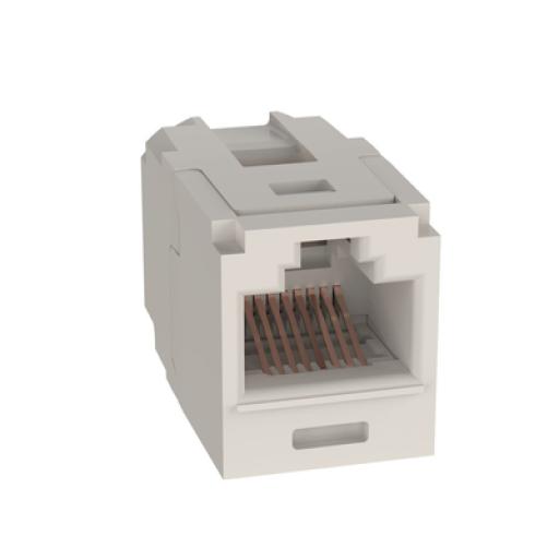 [PANDUIT_CC688IW] Panduit Módulo Acoplador RJ45 a RJ45, Mini-Com, Categoría 6, Color Blanco Mate