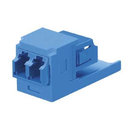 [PANDUIT_CMDSLCZIW] Panduit Módulo Acoplador LC Duplex, para Fibra Óptica Monomodo OS1/OS2, Tipo Mini-Com, Color Blanco Mate
