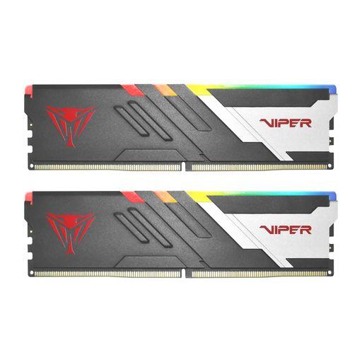 [PATRIOT_PVVR564G560C40K] MEMORIA DIMM DDR5 PATRIOT (PVVR564G560C40K) VIPERVENOM RGB 64GB (2X32GB) 5600MHZ CL40