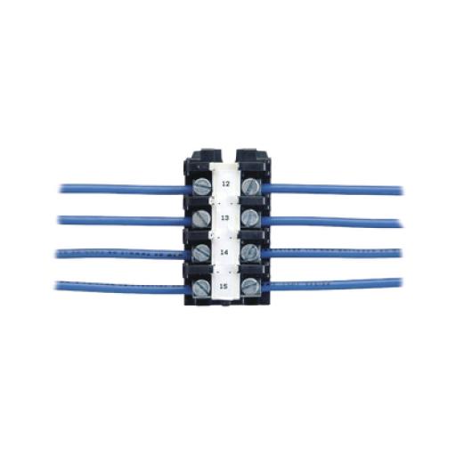 [PANDUIT_T038X000FJC-BK] Panduit Casete de etiquetas de poliolefina, cinta continua, color negro sobre blanco, 9.65 mm x 7.6 metros