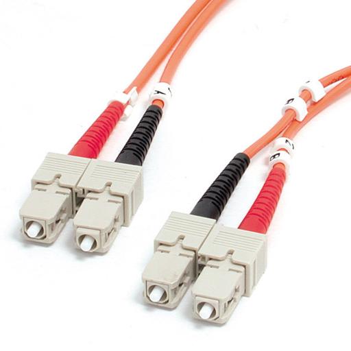 [STARTECH.COM_FIBSCSC1] StarTech.com CABLE DE FIBRA 1M - MULTIMODO DUPLEX 62.5-125 LSZH - SC-SC