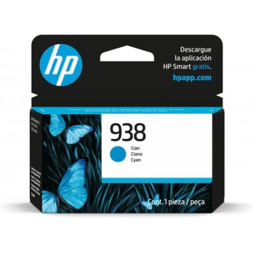 [HP_4S6X5PL] HP 938 CYAN ORIGINAL INK CARTRIDGE