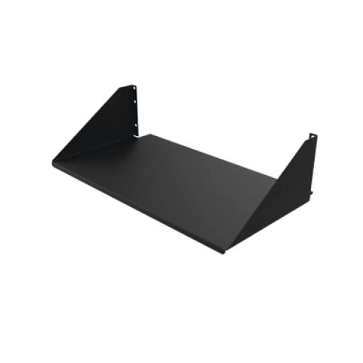 [HOFFMAN_ESH19S] HOFFMAN Charola para Soportar Equipos en Rack de 19", con Capacidad de Carga de 68 Kg, 3 UR