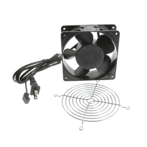 [HOFFMAN_A4AXFNPG] HOFFMAN Ventilador Axial Compacto, de 4 Pulgadas, 100 CFM, 115 Vca, De Acero, Color Negro