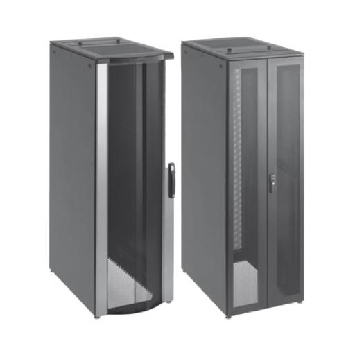 [HOFFMAN_PSCPC20610B] HOFFMAN Gabinete de Telecomunicaciones ProLine FloTek PC, 600 mm de Ancho, 1000 mm de Profundidad, 42 UR, Color Negro