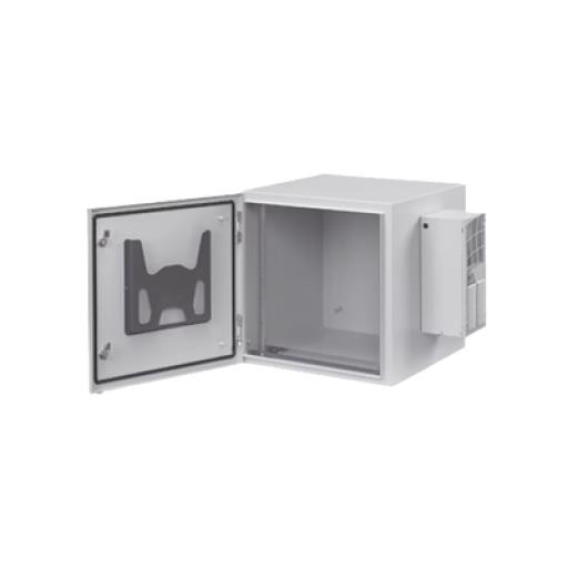 [HOFFMAN_PTRS242424G4A] HOFFMAN Gabinete Industrial ProTek de Puerta Sólida, Protección NEMA Tipo 4/12; IP66, Fabricado en Acero, 12 UR, Color Gris Claro