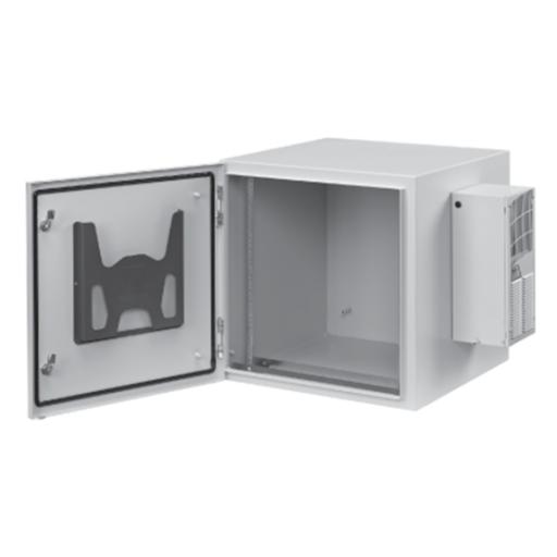 [HOFFMAN_PTRS242424G4A] HOFFMAN Gabinete Industrial ProTek de Puerta Sólida, Protección NEMA Tipo 4/12; IP66, Fabricado en Acero, 12 UR, Color Gris Claro