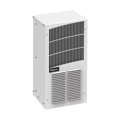 [HOFFMAN_T200216G100] HOFFMAN Aire Acondicionado Compacto Para Exterior, Uso en Gabinetes de Telecomunicaciones de Grado Industrial, Frío T20, 2000 BTU, 115 Vca, de Acero, Color Gris
