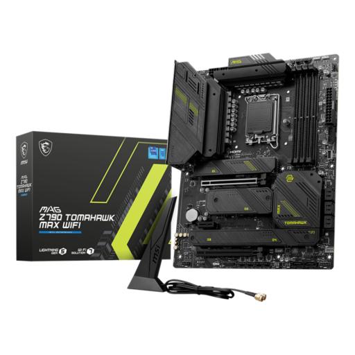 [MSI_MAG Z790 TOMAHAWK MAX WIFI] MOTHERBOARD MSI (MAG Z790 TOMAHAWK MAX WIFI) SOCKET 1700,4*DDR5 7800,HDMI,DP,4*M.2,ATX