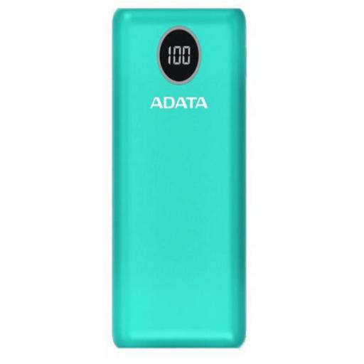 [ADATA_AP20000QCD-DGT-CGN] Power Banck Adata P20000QCD / 20.000mAh / Verde / AP20000QCD-DGT-CGN