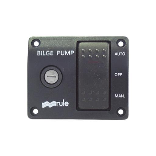 [RULE_43] RULE Switch de tres posiciones para control de bombas de achique.
