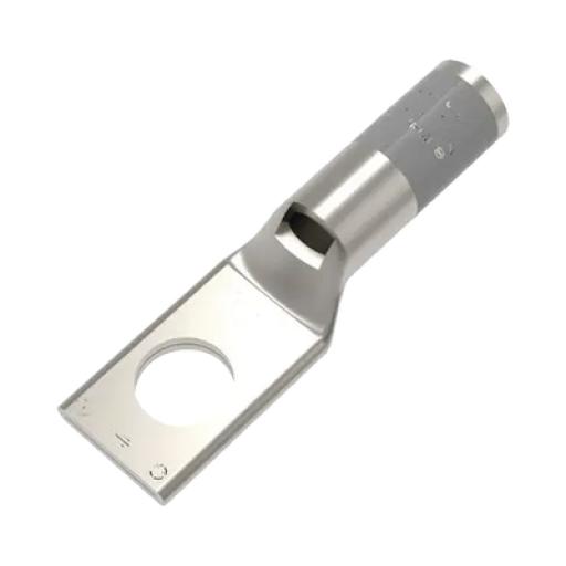 [HUBBELLBURNDY_HUB-YA4CL4] HUBBELL BURNDY Zapata Terminal de Compresión BURNDY para Tornillo de 3/8" y Calibre 4 AWG.