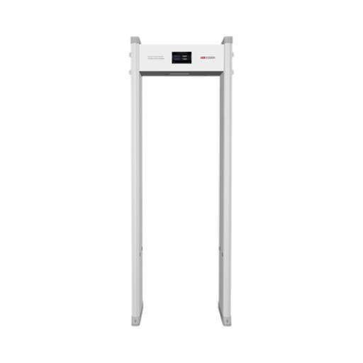 [HIKVISIONDIGITALTECHNOLOGY_ISD-SMG1112L] Hikvision Digital Technology Arco Detector de Metales de 12 Zonas con Pantalla de 7 Pulgadas / Conteo de Personas y Alarmas / Ajuste de Sensibilidad e Interferencias